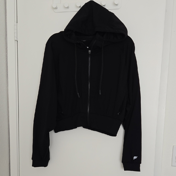 Fabletics Jackets & Blazers - Fabletics Black Zip-Up Hoodie Jacket